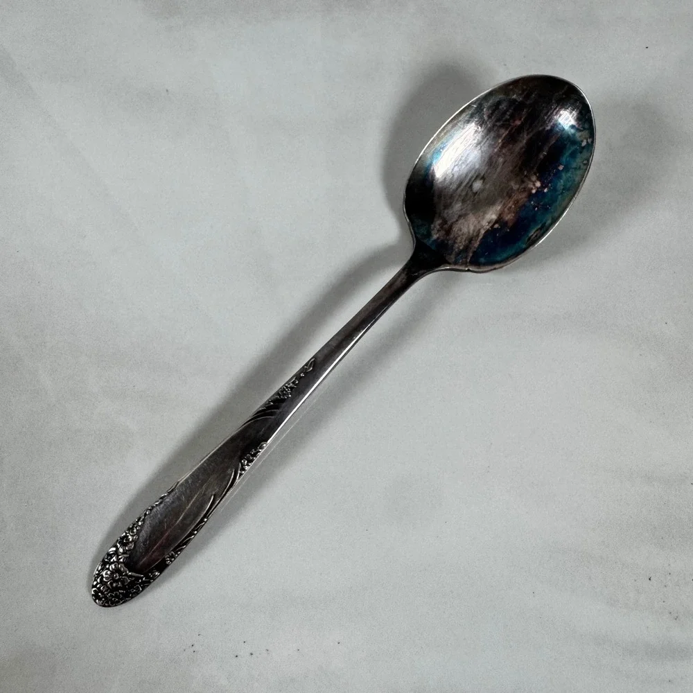 Oneida Simeon L & George H Rogers Silver Plated Bouillon Spoon‎ Replacement
